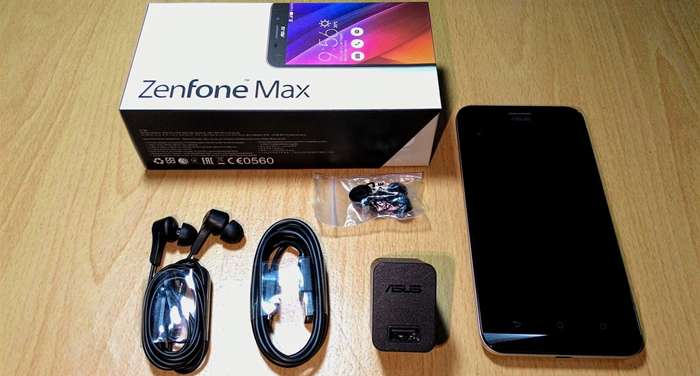 Asus Zenfone 4 Max комплектация