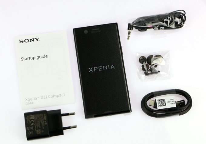 Sony Xperia XZ1 Compact комплектация