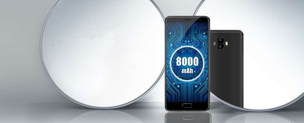 Oukitel K8000 – смартфон с одной из самых емких батарей в мире