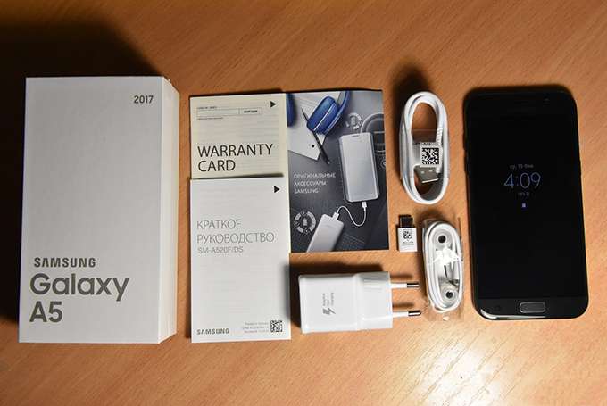 Samsung Galaxy A5 комплектация