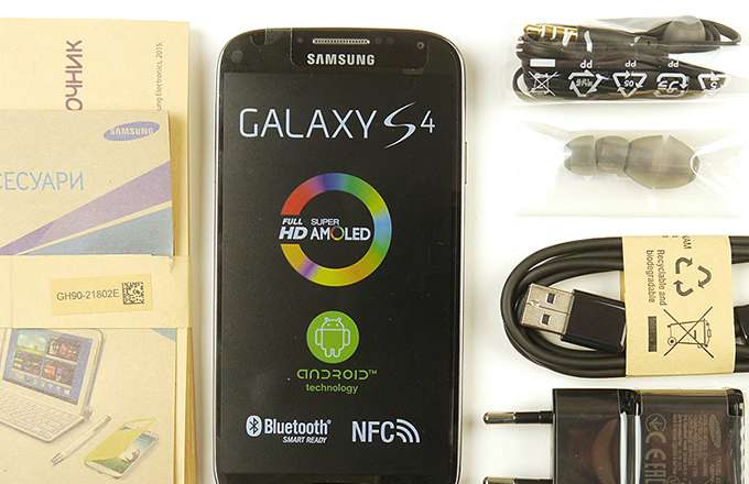 Обзор Samsung Galaxy S4 I9500 комплектация