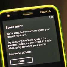 Коды ошибок на Lumia и их решение