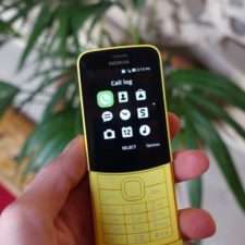 Nokia 8110 4G интерфейс