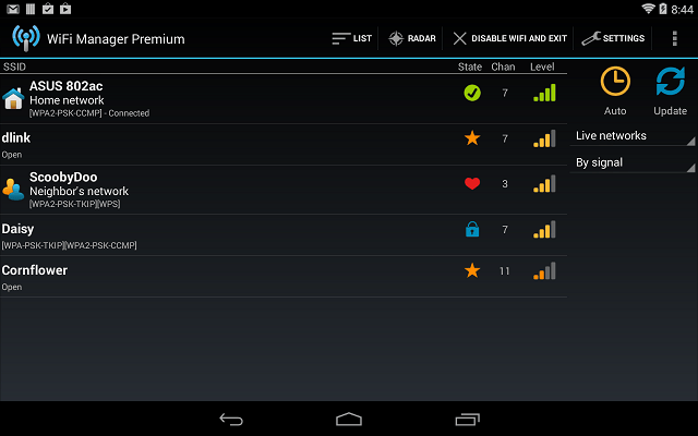 Android Wi-Fi Manager